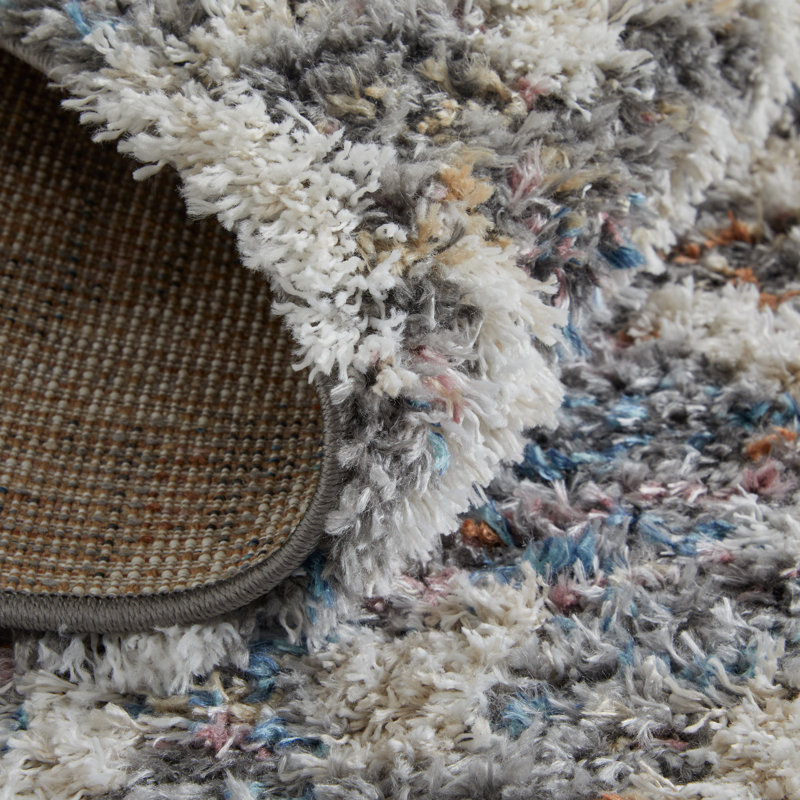 The Twillery Co.® Modbury Global Diamond Polyester Area Rug Wayfair